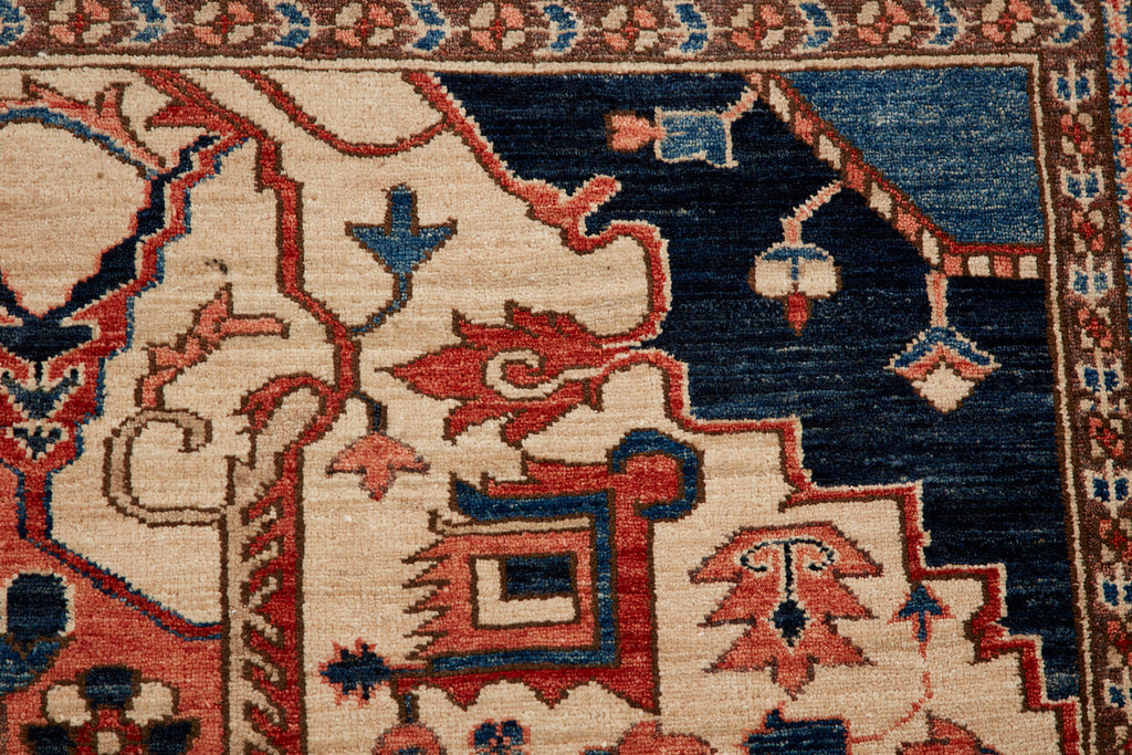 Vintage Persian Heriz Carpet