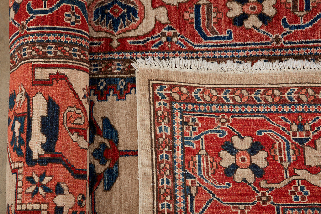 Vintage Persian Heriz Carpet