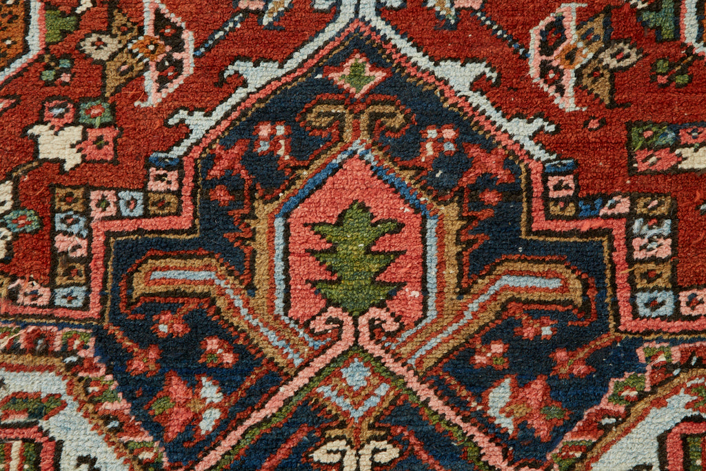 Semi Antique Persian Heriz Carpet