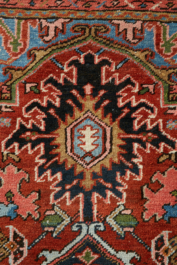 Semi Antique Persian Heriz Carpet