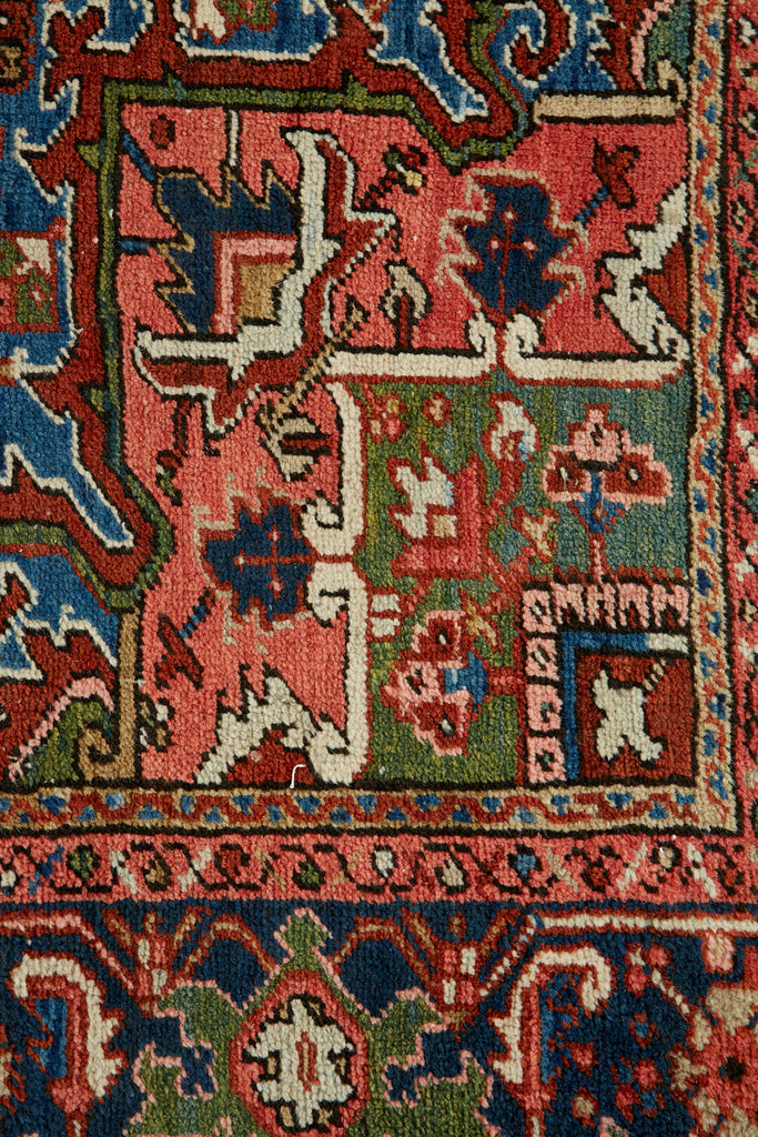 Semi Antique Persian Heriz Carpet
