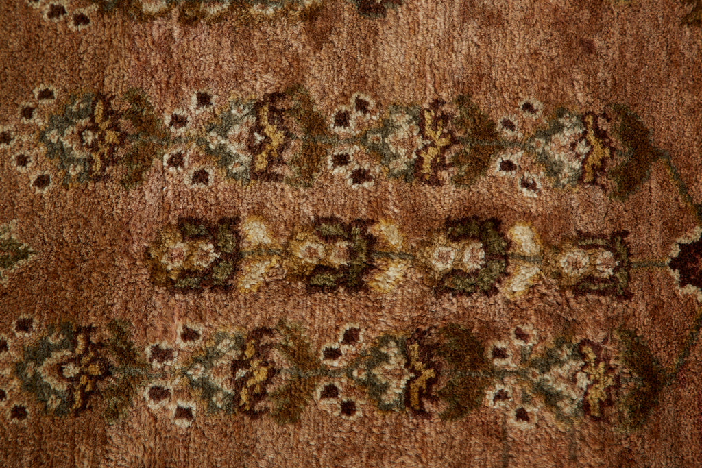 Vintage Indo Persian Kashan Design Rug Carpet