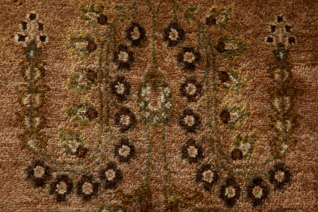 Vintage Indo Persian Kashan Design Rug Carpet