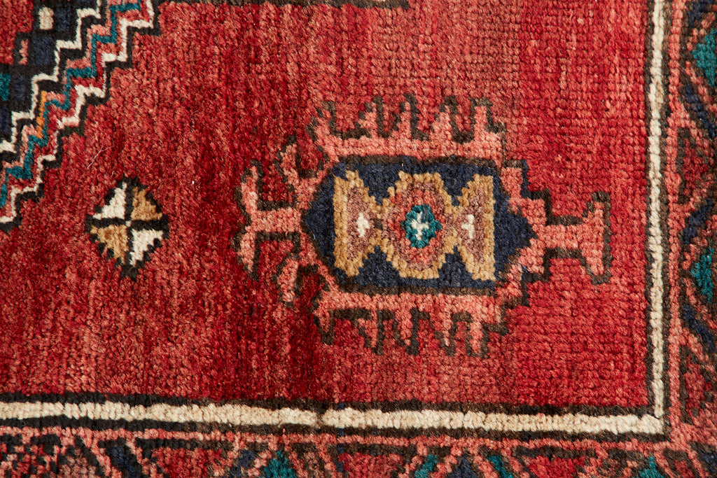 Vintage Persian Kazak Runner Rug