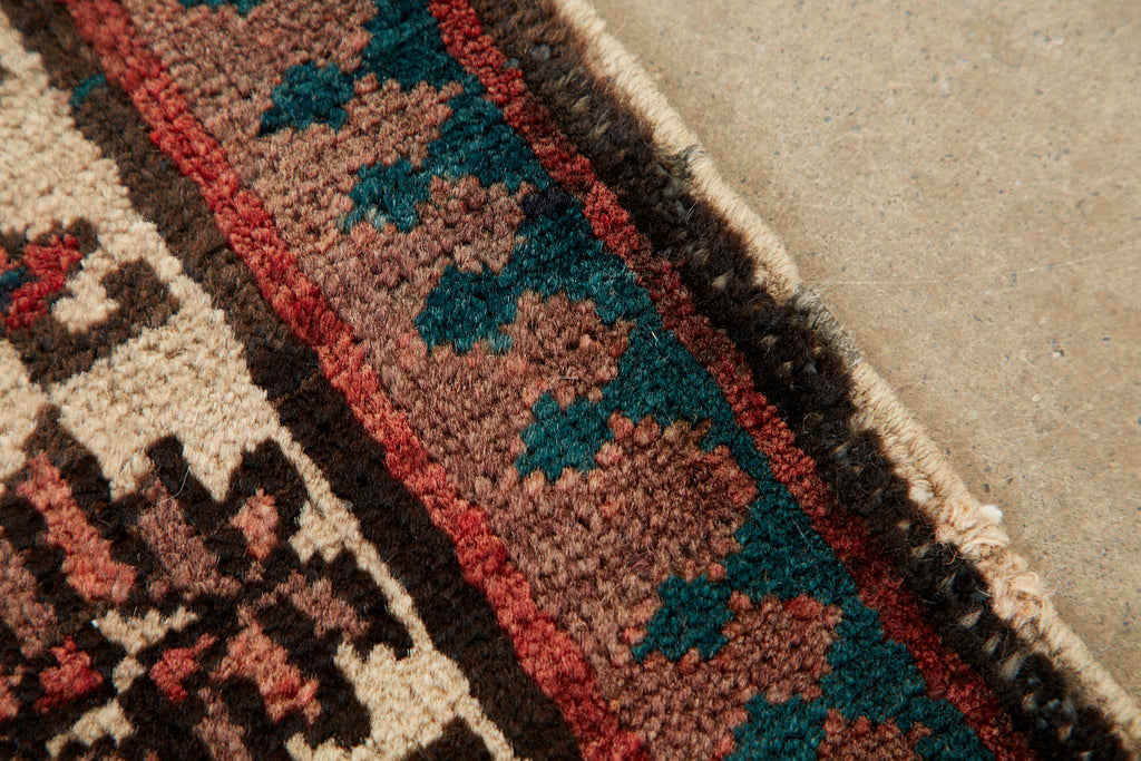 Vintage Persian Kazak Runner Rug