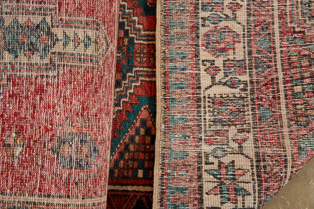 Vintage Persian Kazak Runner Rug