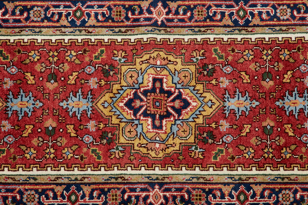 Indo Persian Heriz Serapi Design Runner