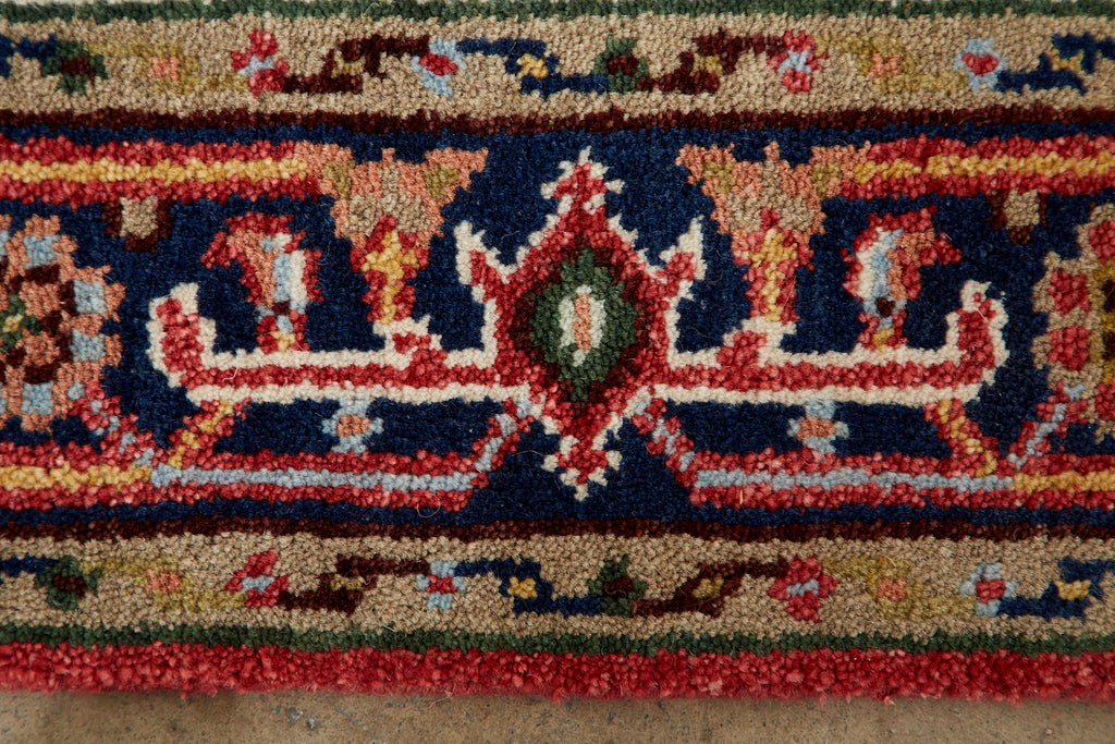 Indo Persian Heriz Serapi Design Runner