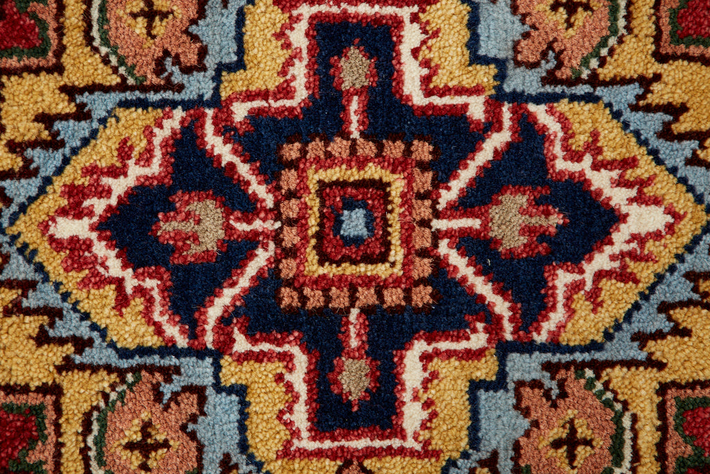 Indo Persian Heriz Serapi Design Runner