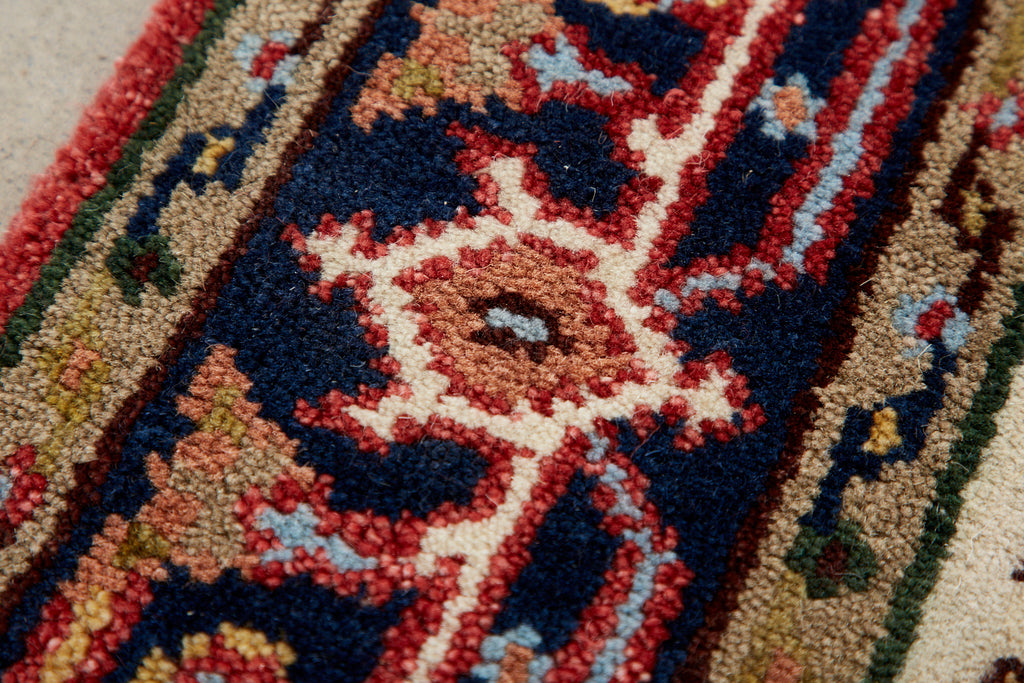 Indo Persian Heriz Serapi Design Runner