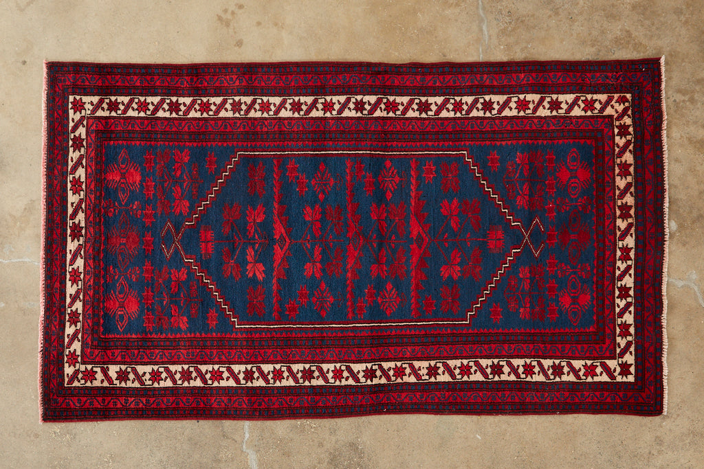 Afghan Baluch Turkmen Style Rug Carpet