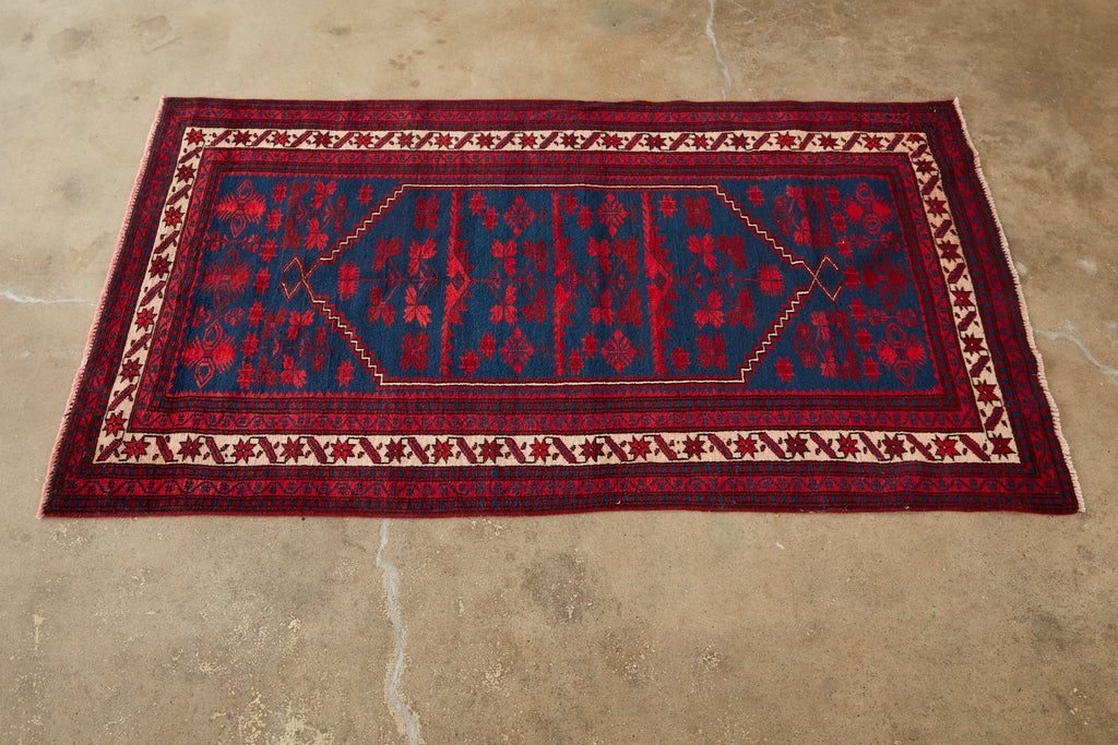 Afghan Baluch Turkmen Style Rug Carpet