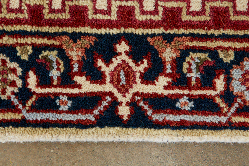 Vintage Indo Persian Serapi Runner Rug