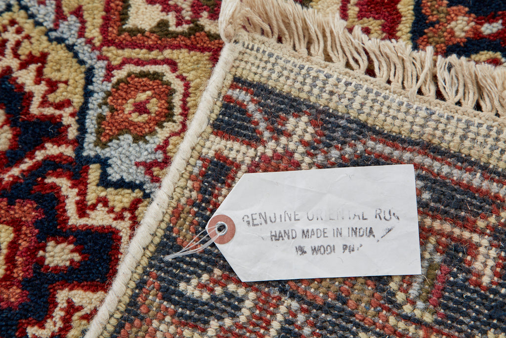 Vintage Indo Persian Serapi Runner Rug