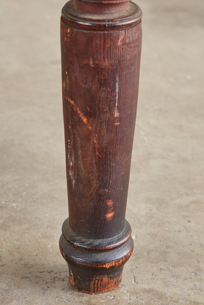 19th Century Country American Pine Farmhouse Work Table