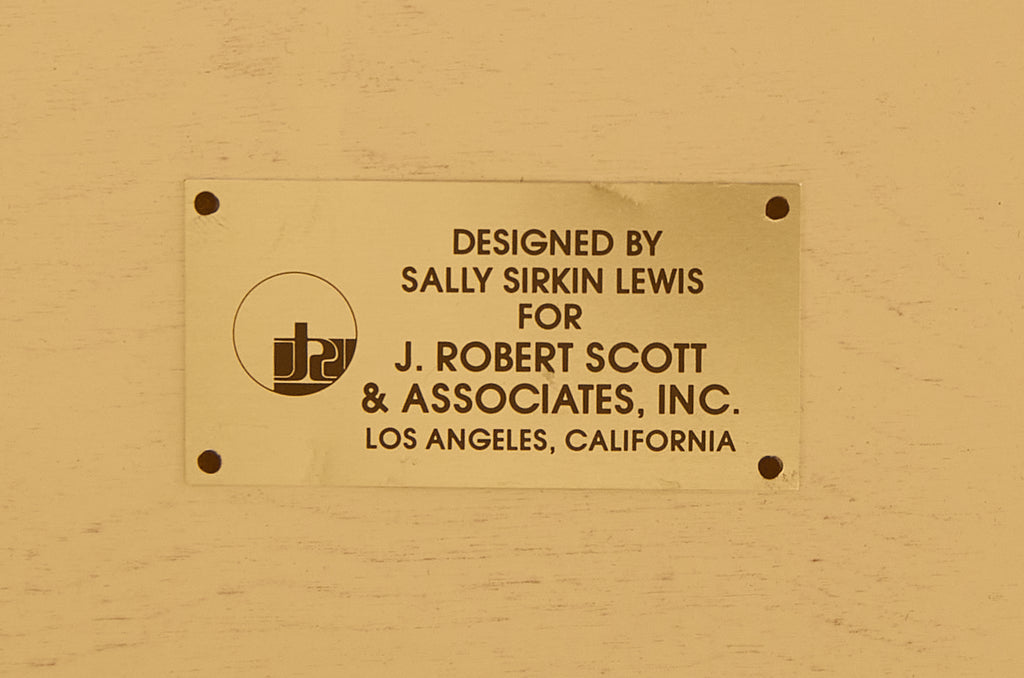 Lacquered Parchment Console or Cocktail Table by Sally Sirkin Lewis