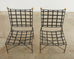 Set of Seven Mario Papperzini for Salterini Garden Lounge Chairs and Ottomans