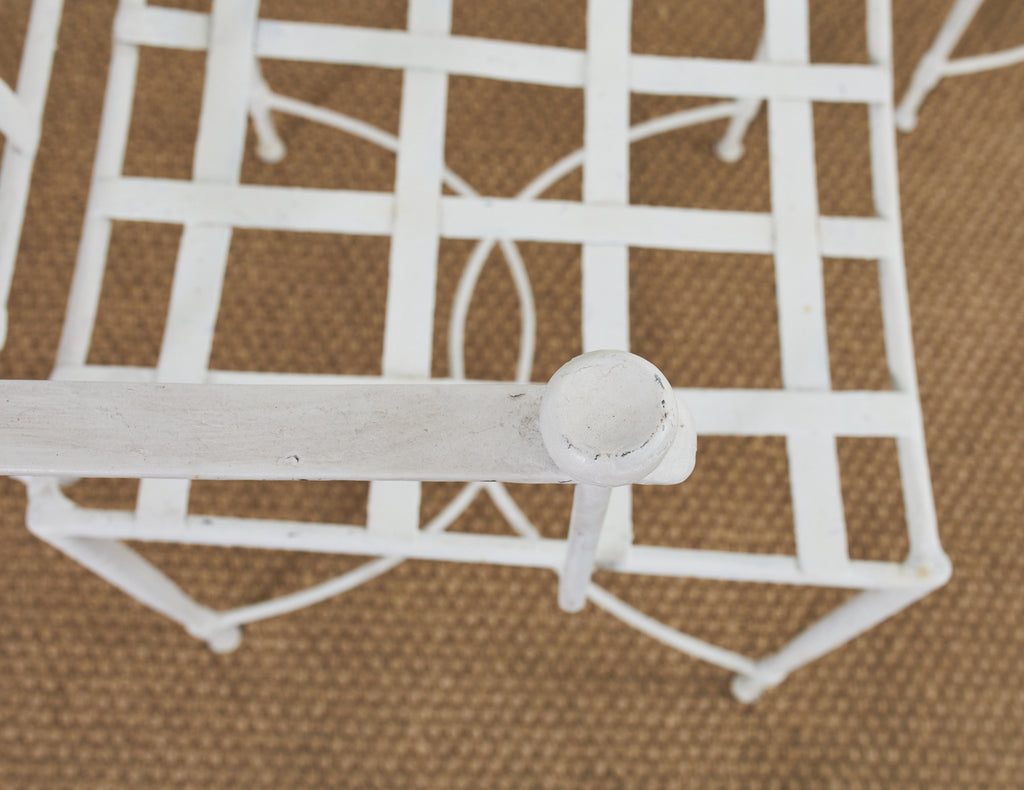 Set of Four Mario Papperzini for Salterini Garden Dining Chairs