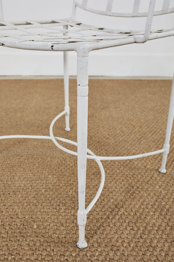 Set of Four Mario Papperzini for Salterini Garden Dining Chairs