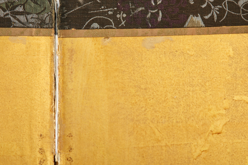 Pair of Japanese Edo Six Panel Screens the Seven Sages