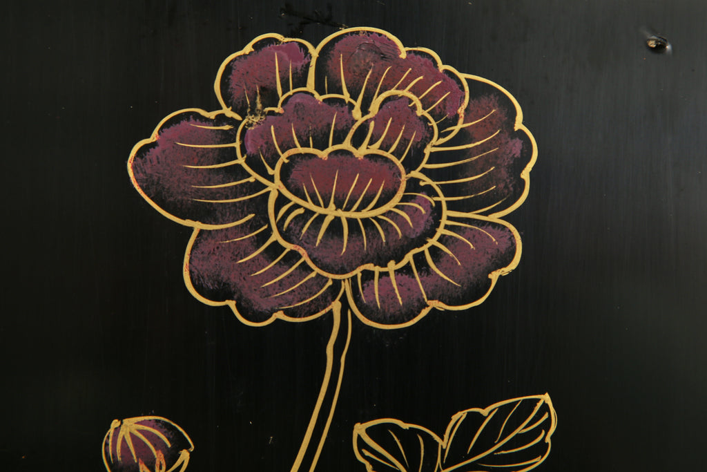 Chinese Export Four Panel Carved Soapstone Coromandel Screen