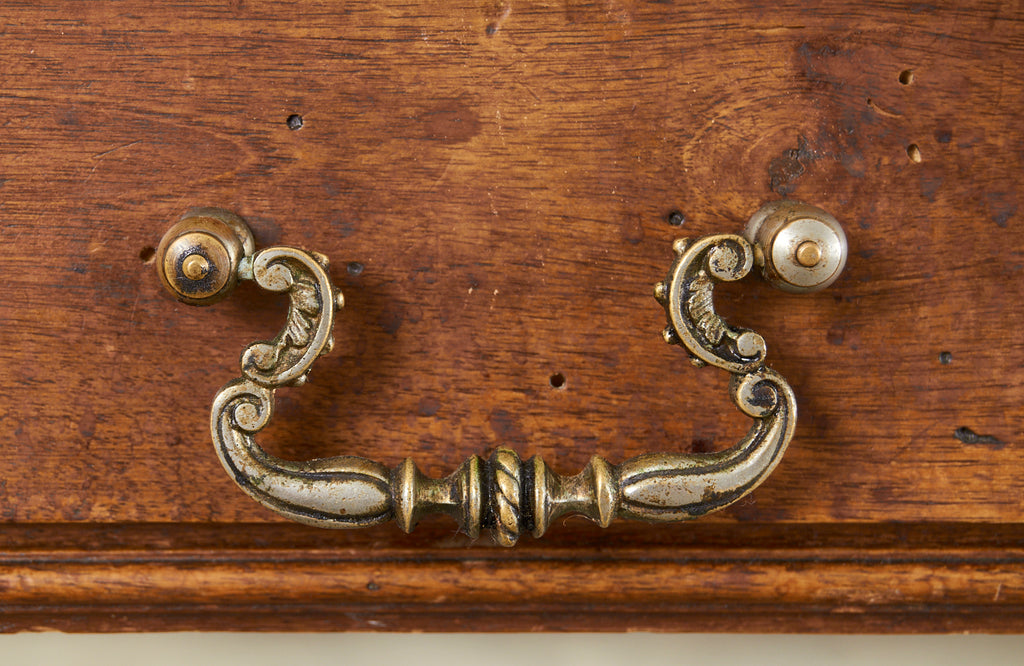 Diminutive French Louis XIV Style Walnut Writing Table Desk