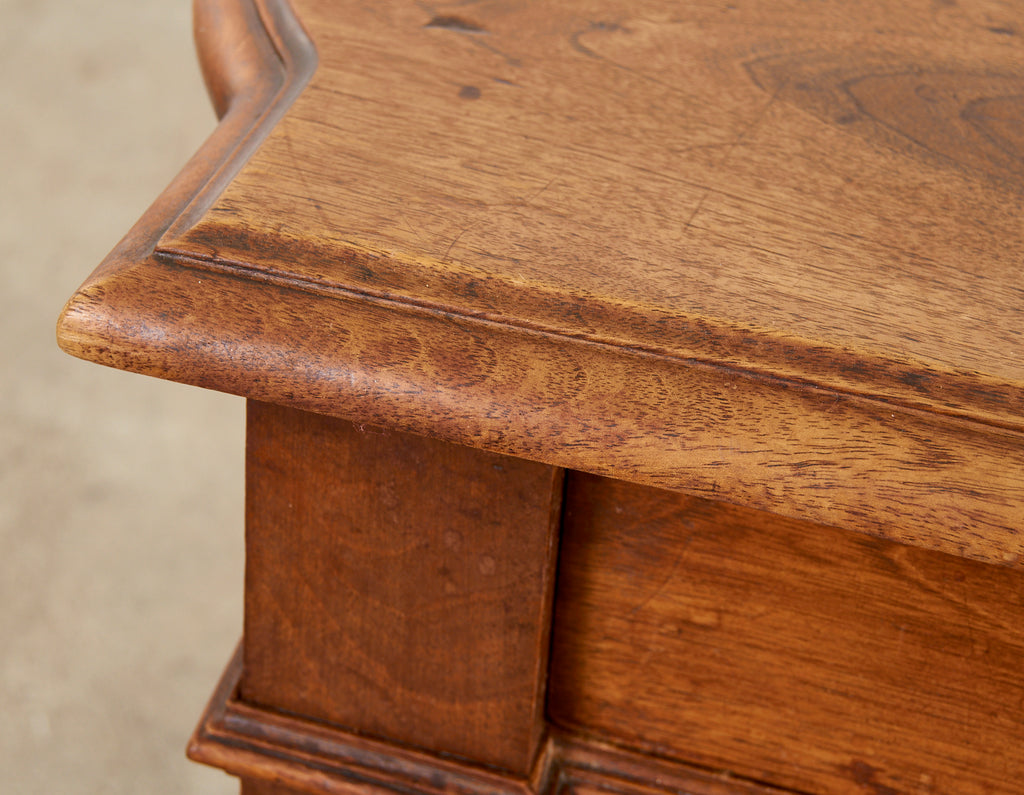 Diminutive French Louis XIV Style Walnut Writing Table Desk