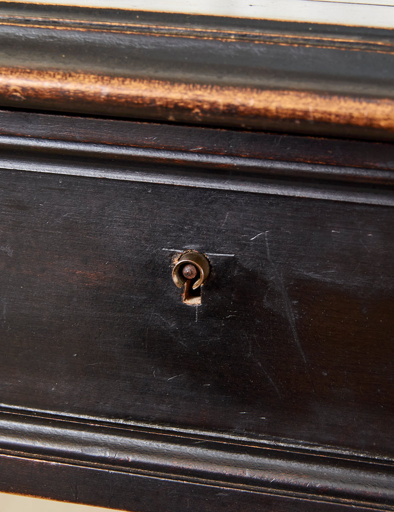 French Louis XVI Style Diminutive Ebonized Writing Table