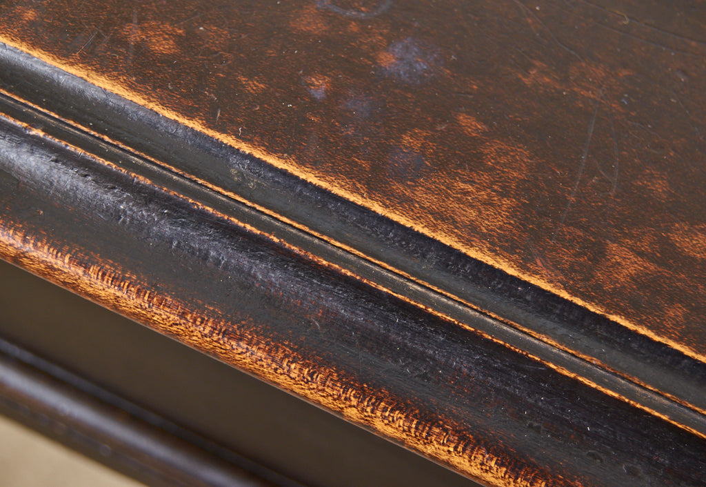 French Louis XVI Style Diminutive Ebonized Writing Table