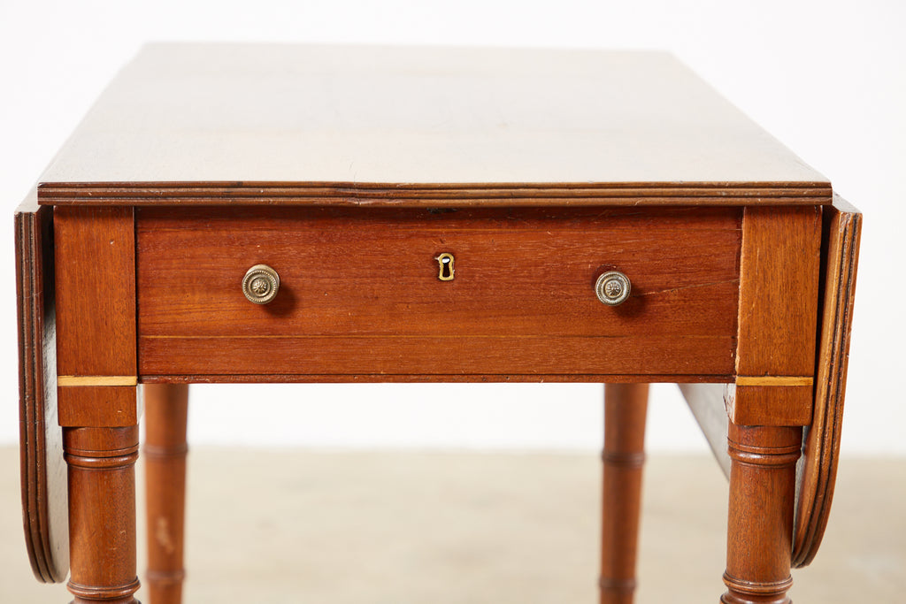 19th Century Regency Pembroke Drop-Leaf Table