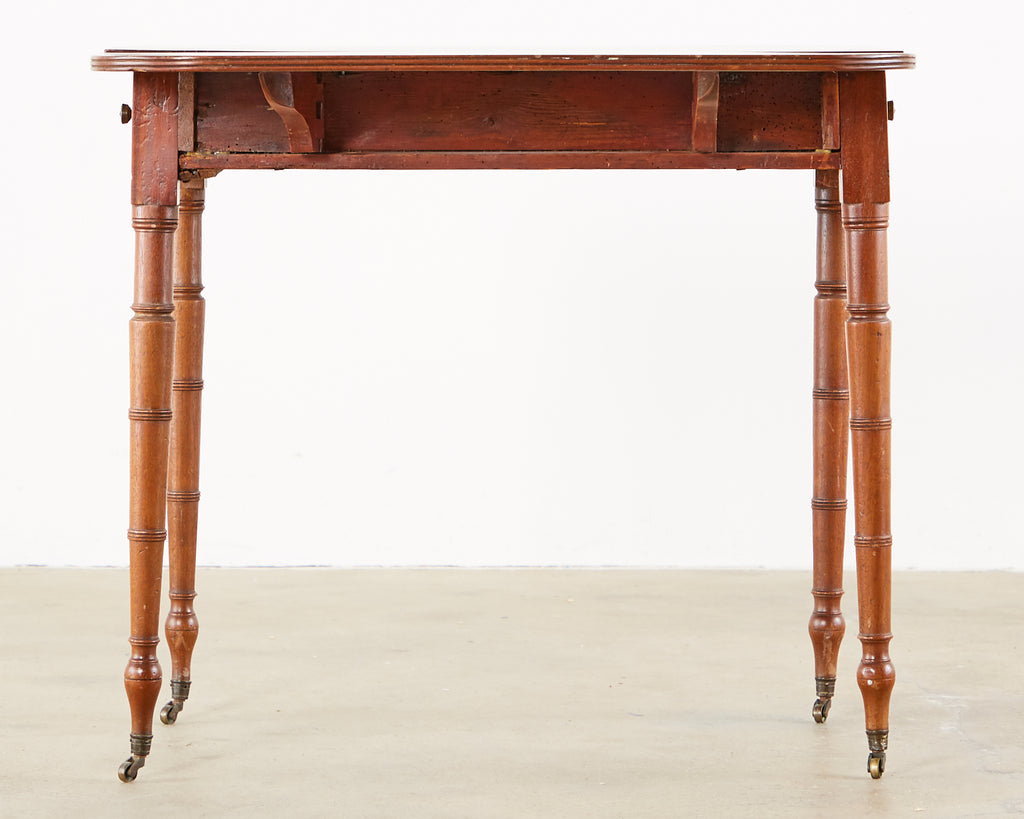 19th Century Regency Pembroke Drop-Leaf Table