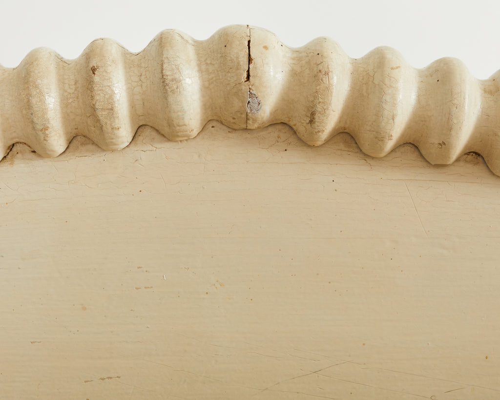 American Classical Jenny Lind Bobbin Turned Painted Spool Bed