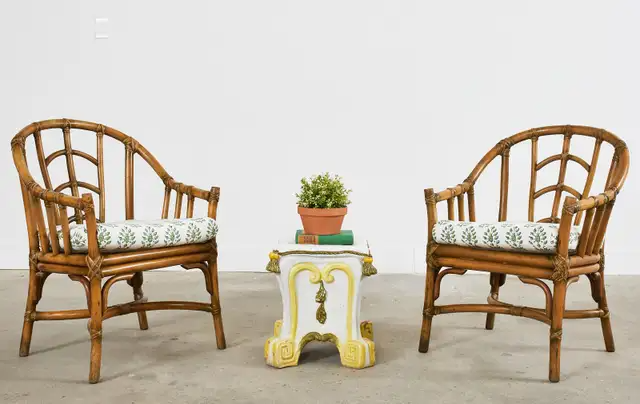 Midcentury Italian Majolica Neoclassical Style Garden Seat Stool