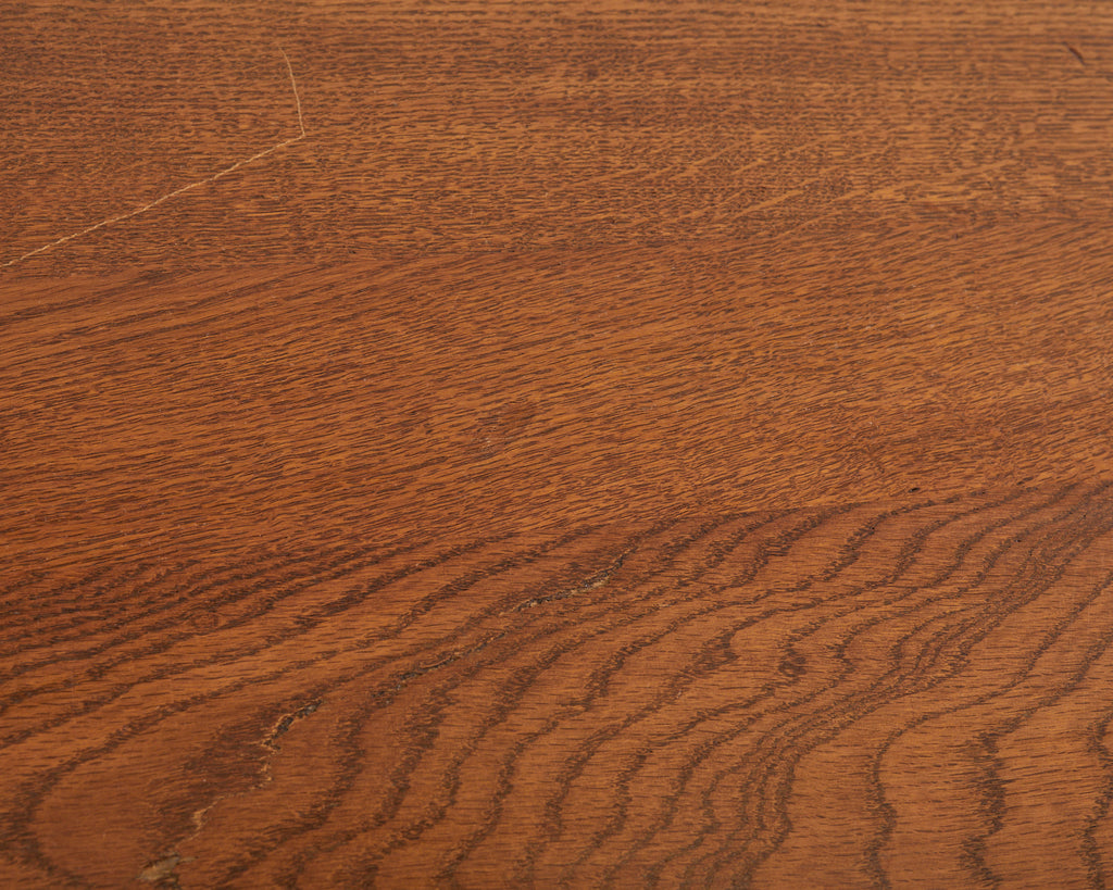 Country French Provincial Oak Farmhouse Trestle Dining Table