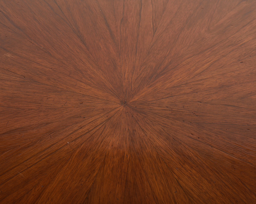 Grand Italian Neoclassical Style Round Tulip Dining or Center Table