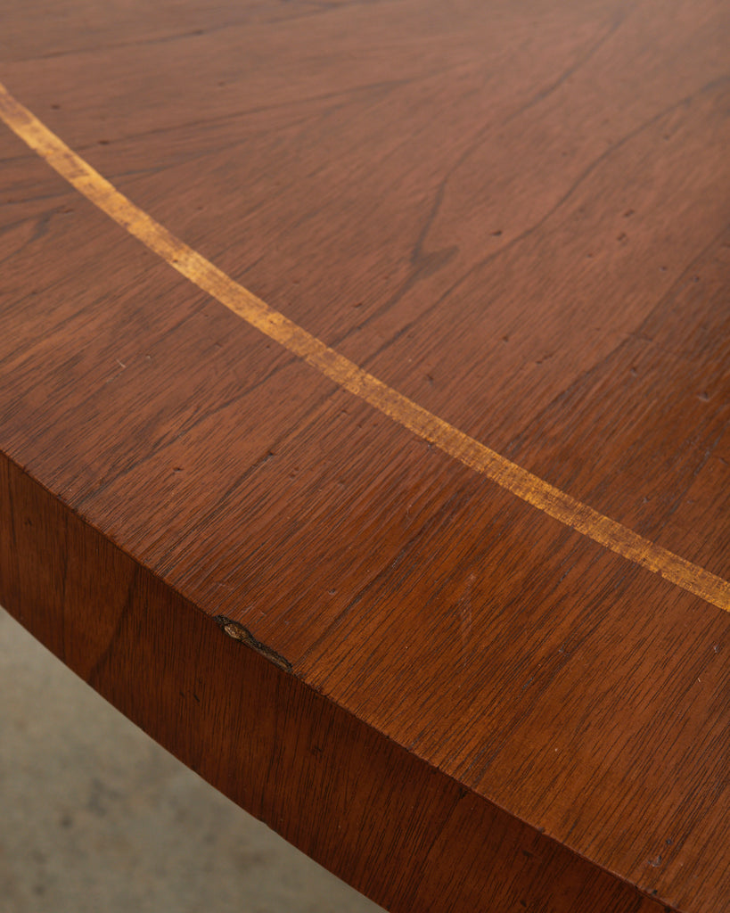 Grand Italian Neoclassical Style Round Tulip Dining or Center Table