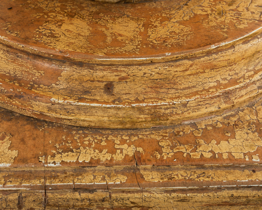 Grand Italian Neoclassical Style Round Tulip Dining or Center Table