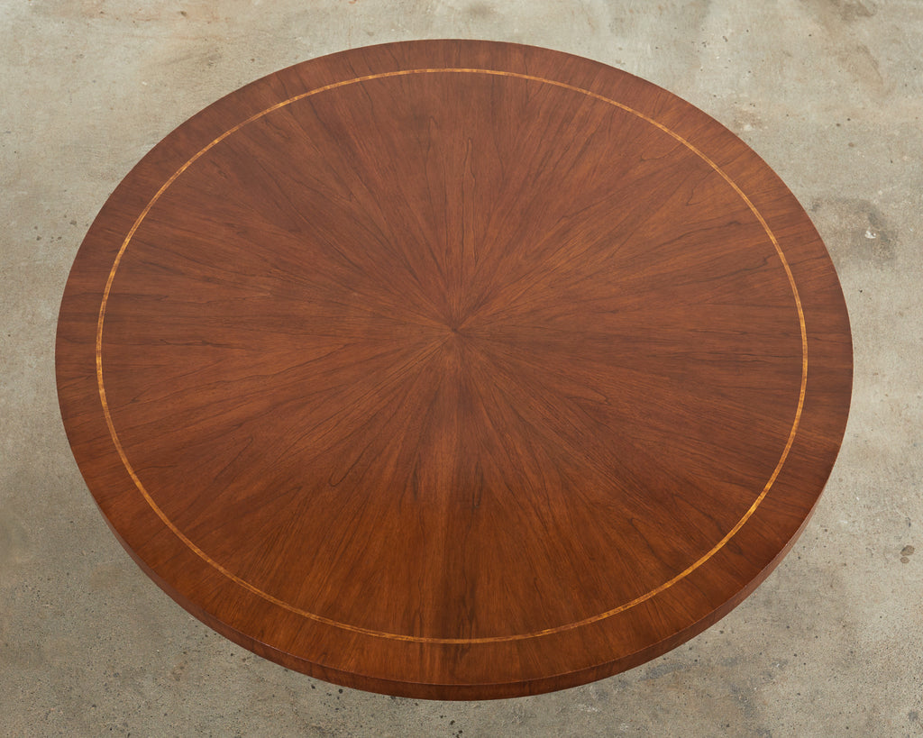 Grand Italian Neoclassical Style Round Tulip Dining or Center Table