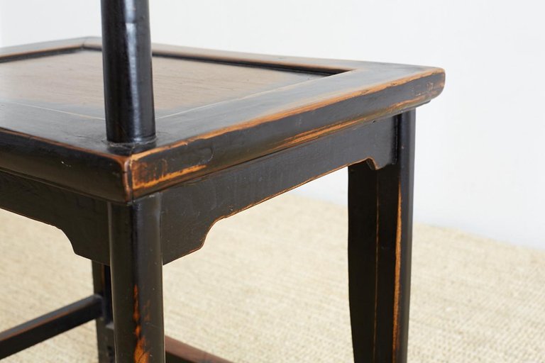 Chinese Yoke Back Official's Hat Chairs