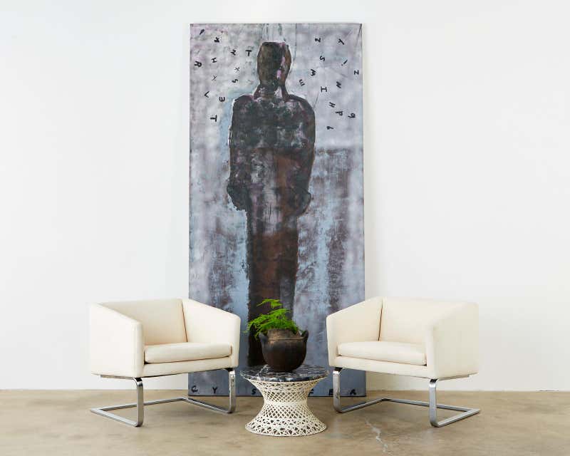 Wishful Thinking Large Figurative Abstract