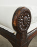 19th Century French Napoleon III Walnut Daybed or Bench