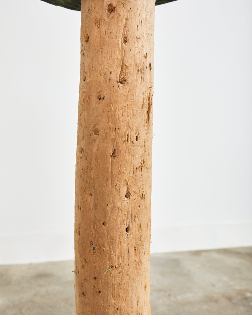 Ira Yeager Sculpture Pierrot Clown Head on Stand