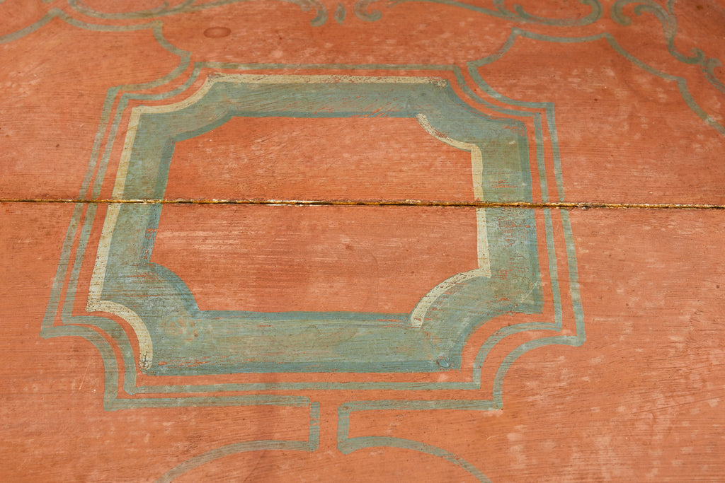 Venetian Rococo Style Walnut Secretary Lacquered by Ira Yeager