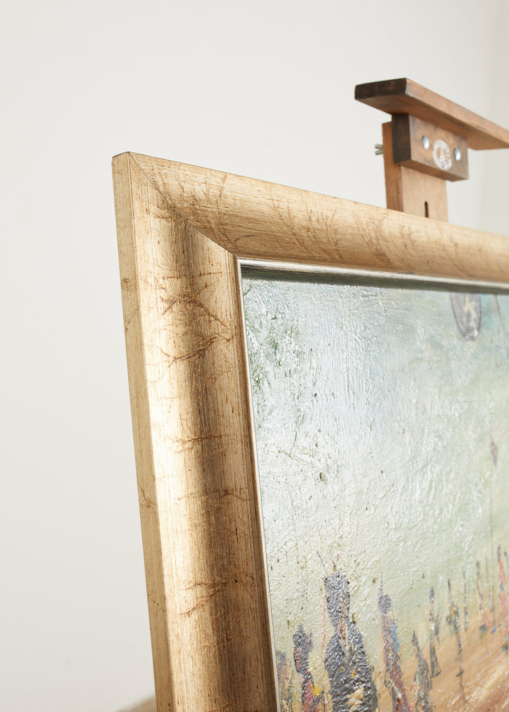 Pascal Cucaro Oil Canvas Mid-Century Painting