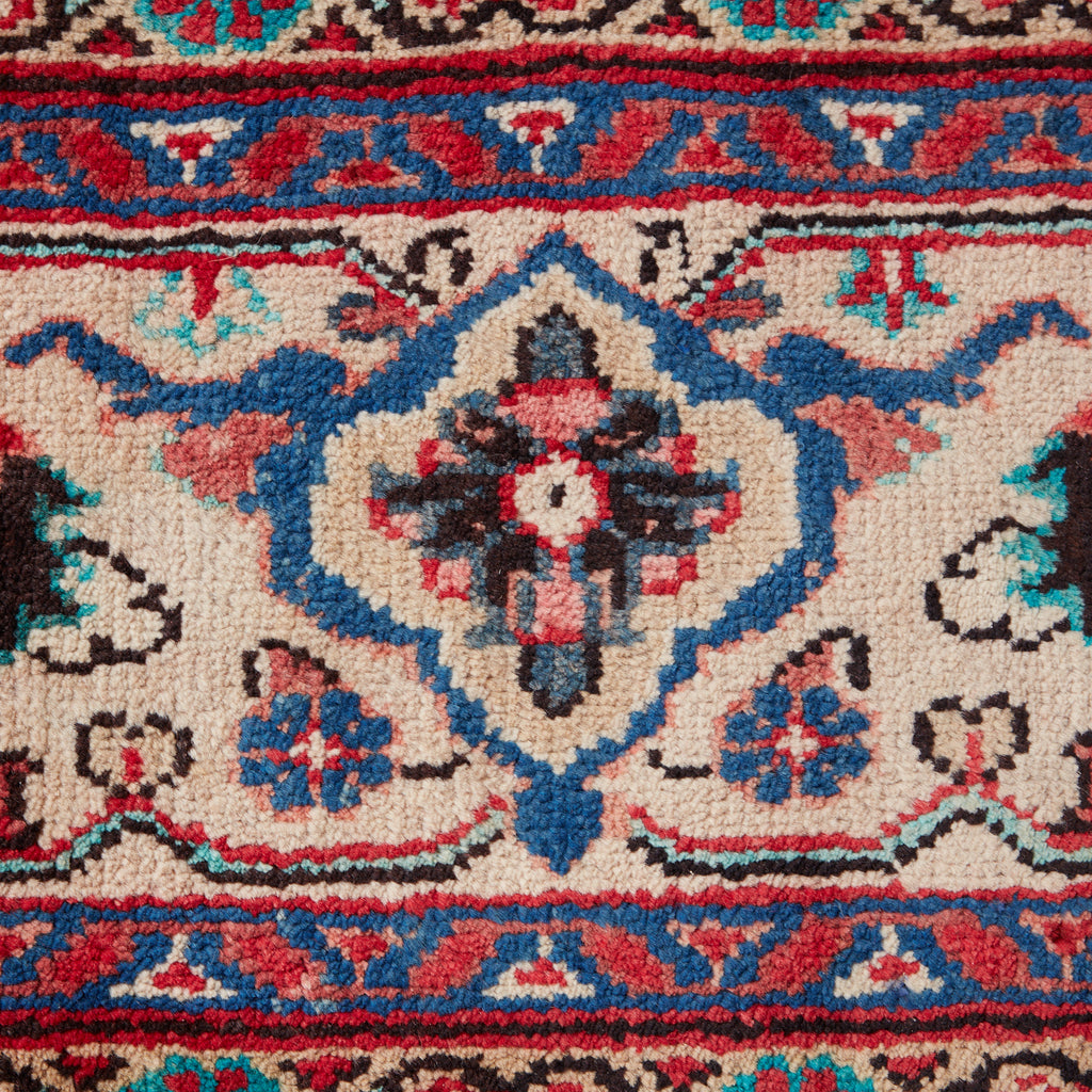 Antique Mahal Rug Signed and Dated 1919