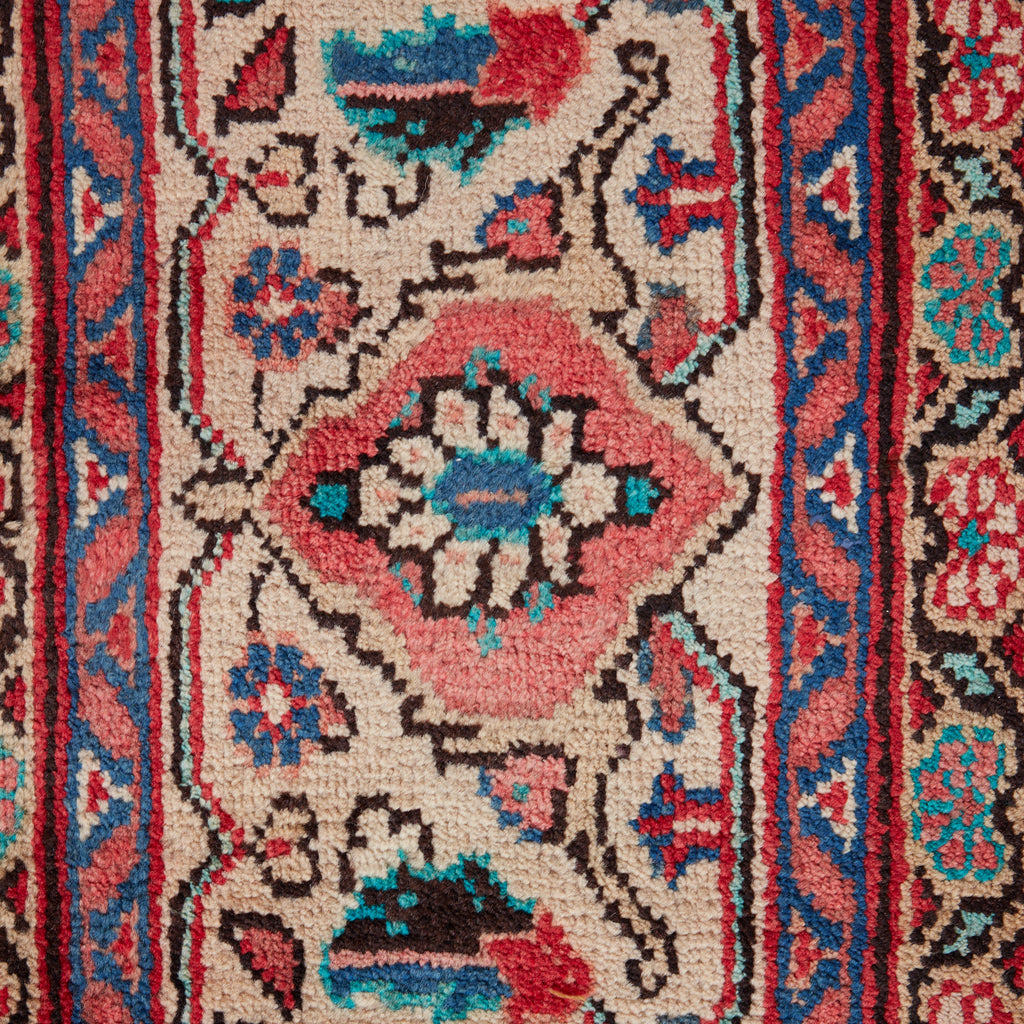 Antique Mahal Rug Signed and Dated 1919