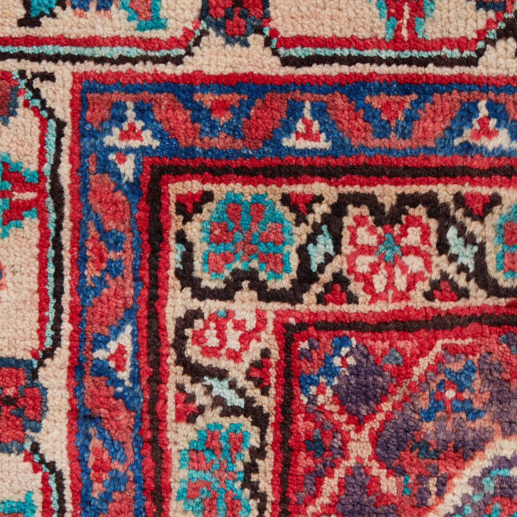 Antique Mahal Rug Signed and Dated 1919