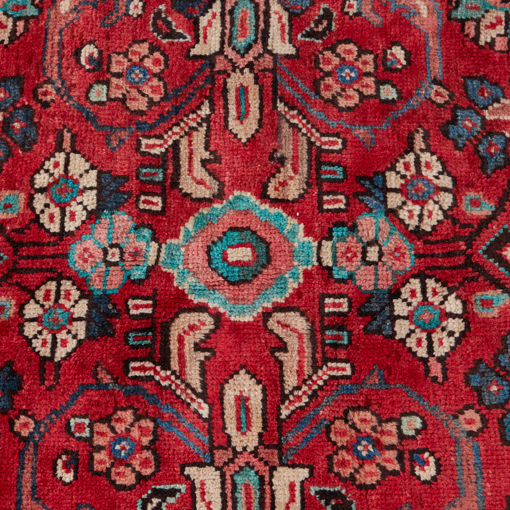 Antique Mahal Rug Signed and Dated 1919