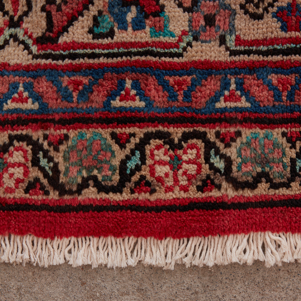 Antique Mahal Rug Signed and Dated 1919