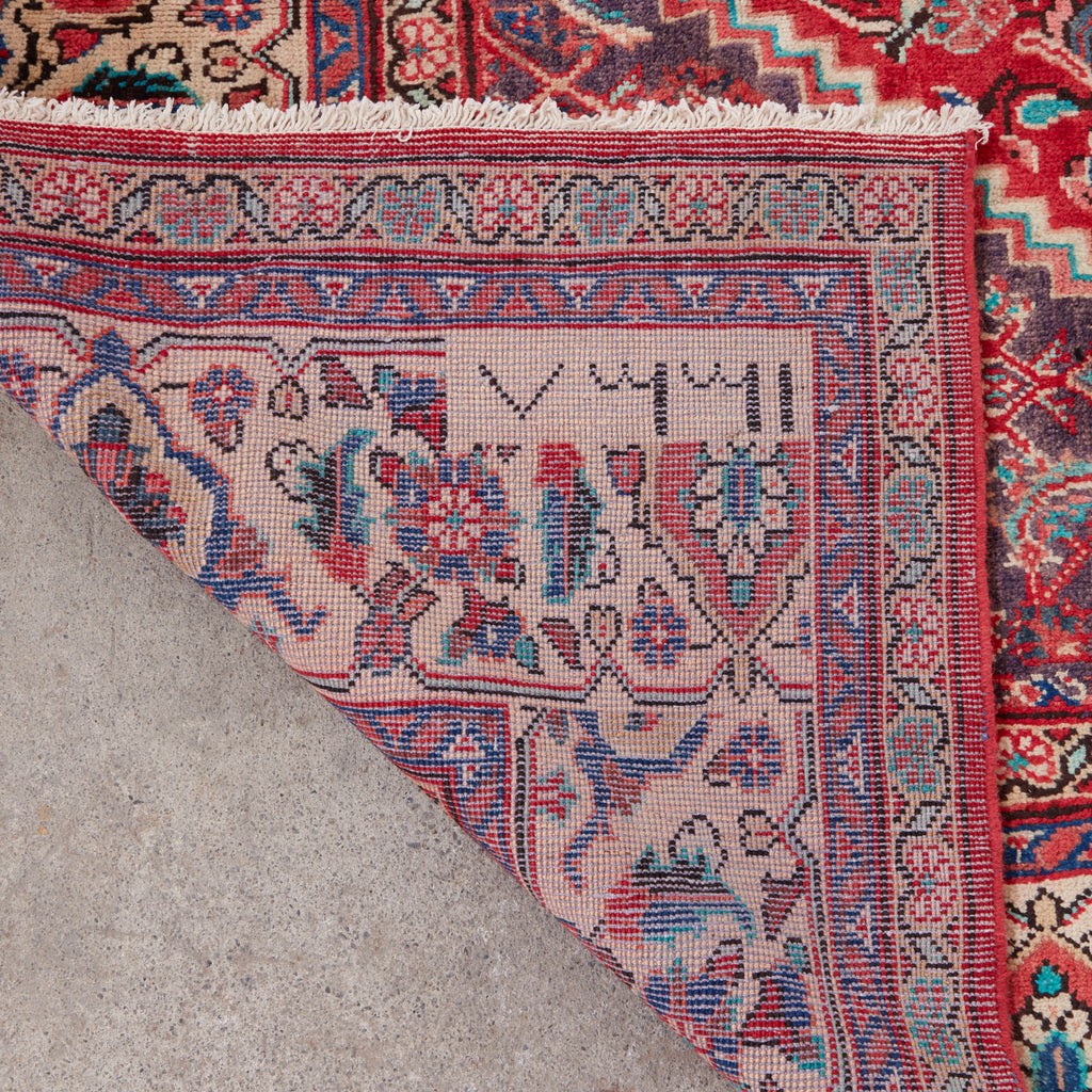 Antique Mahal Rug Signed and Dated 1919